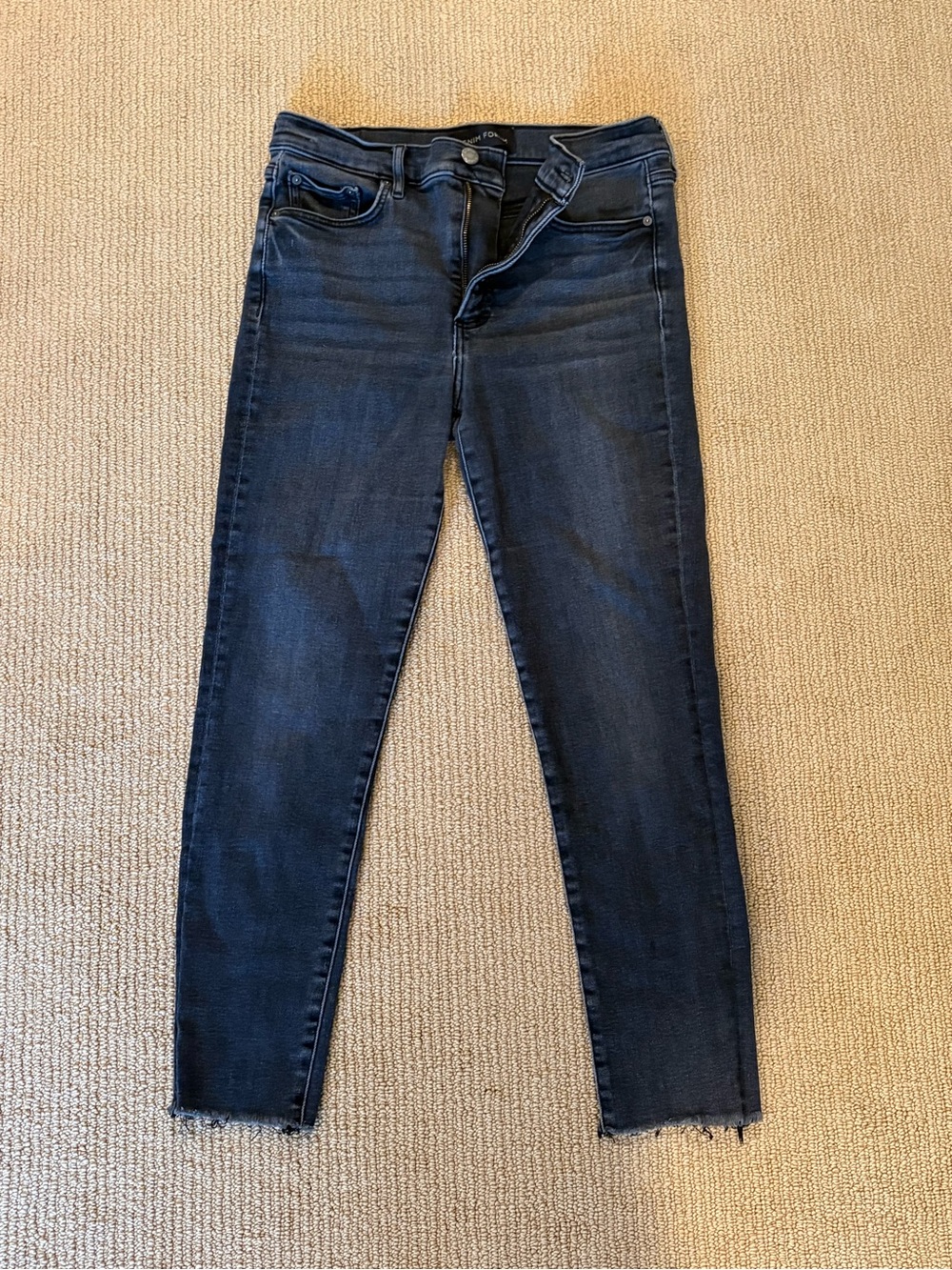 Denim Forum Dark Blue Skinny Jeans